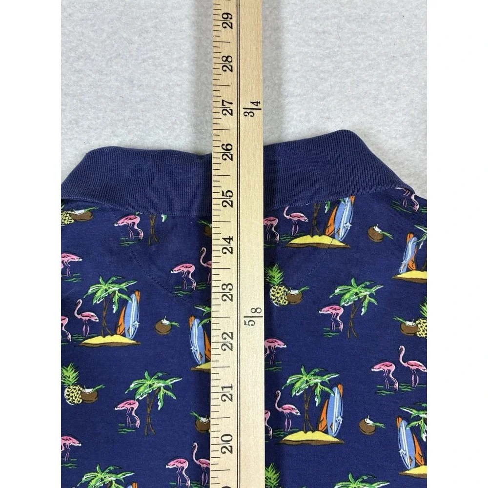 Polo Ralph Lauren Soft Cotton Classic Fit Polo Shirt Mens Medium Tropical Beach